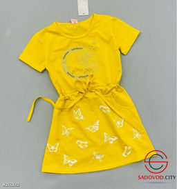 Платье для девочки из хлопка