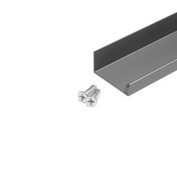 Ручка CAPPIO RT001, L=400 мм, м/о 256 мм, цвет графит