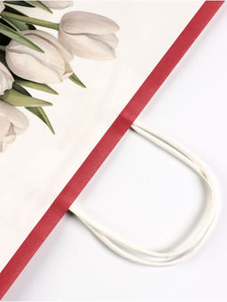 Цена за 2 шт. Пакет подарочный крафт Самой красивой, 32?17.5?37 см