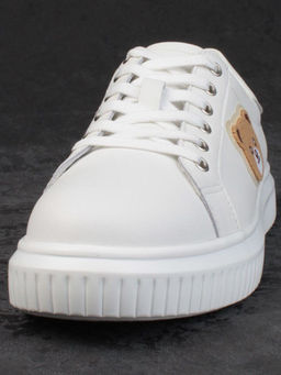 05-SD12-1D WHITE Кроссовки женские (натуральная кожа)