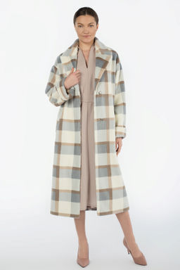 Пальто женское демисезонное (пояс) - El podio фото 2