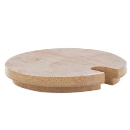 #Крышка бамбуковая для банок из наборов S-695 / S-697