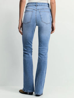 Джинсы bootcut с высокой посадкой / Zarina  фото 5