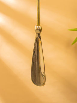 Ложка для обуви «Царская», 51 см, латунь