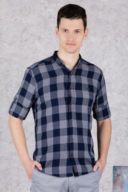 рубашка 
 17.7507-LACIVERT - Ce&ce фото 3