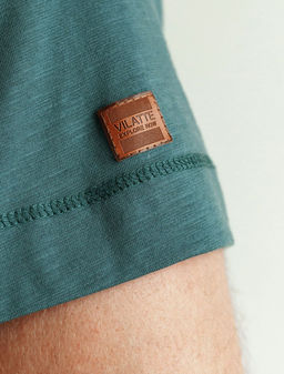 Футболка из фактурного полотна из 100% хлопка