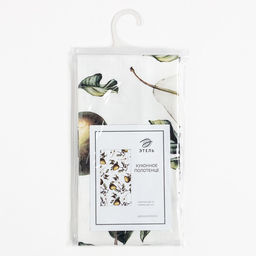 Полотенце Этель Груши 40х73см, 100% хлопок, саржа 190 г/м2  фото 2