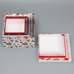 Набор подарочных коробк 5 в 1 С Новым годом!, 14 14 8 22 22 12 см - Дарите счастье фото 21