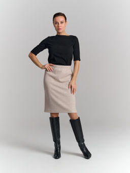 Юбка на круговой резинке в составе ШЕРСТЬ