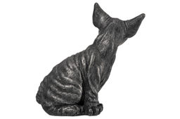 Копилка 21*10*21,5 см "Кошка Сфинкс" графит