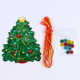 Шнуровка Наряжаем ёлочку - Лесная мастерская фото 2