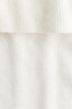 Vestido off-the-shoulder en punto fino - H&m фото 6