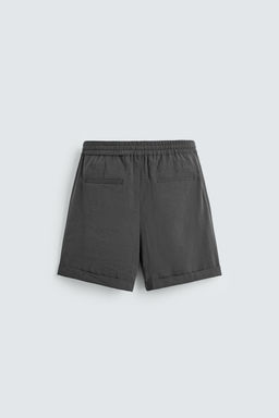 BERMUDA FLUIDA RELAXED FIT / Gris topo - Zara фото 8