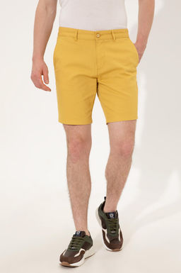 Мужские шафрановые бермуды капри - U.s. polo assn фото 2