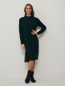 Платье женское 5212-2478. 997/С12 морская бездна/чёрный