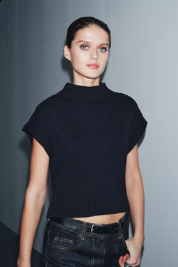 RIBBED KNIT VEST - Zara фото 18