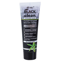 BLACK CLEAN Маска-скраб для лица полирующая 75мл
