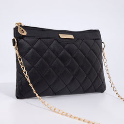 Сумка-клатч на молнии, цвет чёрный - Simaland фото 3