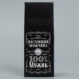 Цена за 5 шт. Коробка складная Настоящий мужчина, 23 февраля, 6 х 14.5 х 3.5 см - Дарите счастье фото 3