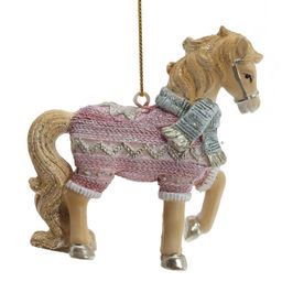 Фигурка декоративная подвесная "Лошадка", L7 W2,5 H8 см