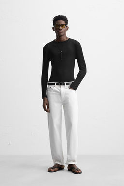 SEMI-SHEER LYOCELL T-SHIRT