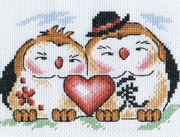 Набор для вышивания PANNA I-0590 Любовь в доме 16 х 11 см