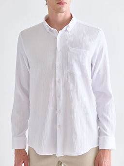 Regular Fit Uzun Kollu Arm?rl? Erkek G?mlek