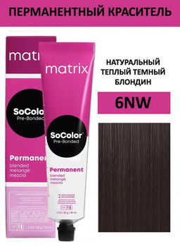 Краска SOCOLOR Beauty 6NW блондин натуральный тёмный