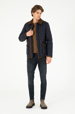 Мужское темно-синее пальто Неожиданная скидка в корзине - U.s. polo assn фото 4