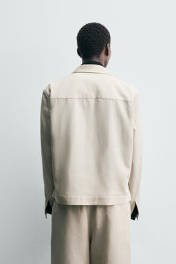 RELAXED FIT OVERSHIRT - Zara фото 3
