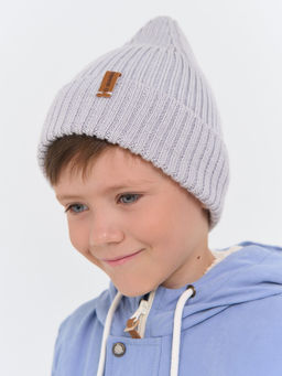 Шапка свечка из смесовой шерсти однослойная Жемчуг - Bungly фото 2