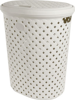 Корзина для белья РОГОЖКА/ PLAST Team 42 л арт. LF4087,РТ4087