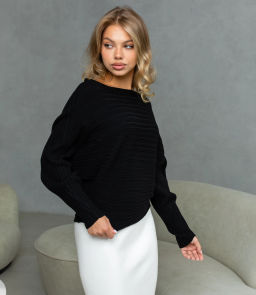 Джемпер #КТ8022 (2), чёрный - Dommod фото 2