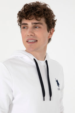 Erkek Beyaz Basic Sweatshirt Sepette S_rpriz _ndirim - U.s. polo assn фото 9