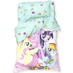 Постельное бельё 1,5 сп Pony team My Little Pony 143*215 см, 150*214 см, 50*70 см -1 шт