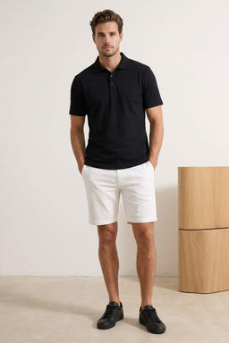 Fume Regular/Normal Kesim Basic Esnek Nak?sl? Polo Yaka T-shirt TMNSS26PO00016 - Trendyolmilla фото 14