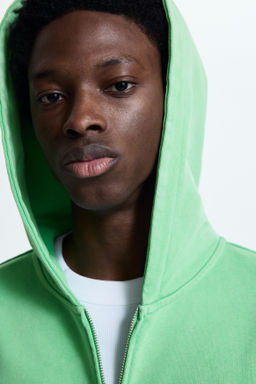 Chaqueta sudadera con cremallera Oversized Fit - H&m фото 7