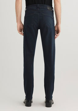 Jake Mavi Black Puslu Gece Mavisi Jean Pantolon фото 5