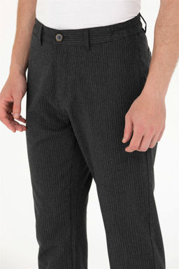 U. S. Polo Assn Мужские брюки из плотной ткани антрацитового цвета - U.s. polo assn фото 6