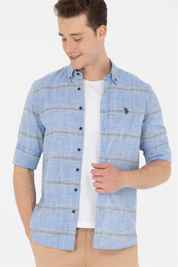 U. S. Polo Assn Мужская рубашка Saks с длинным рукавом - U.s. polo assn фото 10