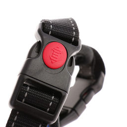 Шлейка К7 мягкая светоотражающая, размер S, ОГ 44-55 см, вес 5-9 кг, синяя - Пижон фото 5