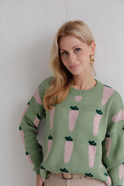 9911 Джемпер светло-зелёный - Martichelli фото 5