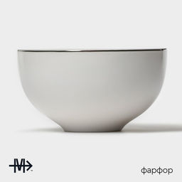 Салатник Magistro La Perle, 250 мл, d=10.2 см, фарфор, белый фото 2