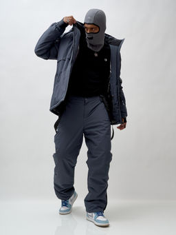 Горнолыжный костюм мужской зимний темно-серого цвета 3710TC - Mtforce фото 21