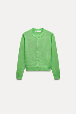 PLAIN KNIT CARDIGAN - Zara фото 7