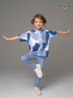 Костюм Мун краска индиго-голубой - Sovalina фото 11