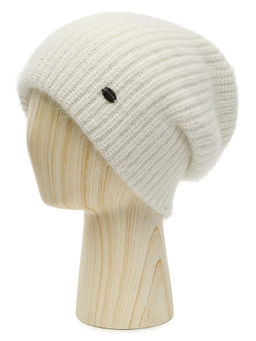 Шапка жен. анг+нейл+люр LB-A53039 white