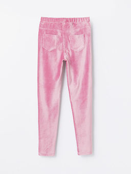 Beli Lastikli Kadife K?z ?ocuk Tayt - Waikiki фото 2