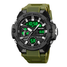 Часы наручные Skmei мужские электронные спортивные 2383green