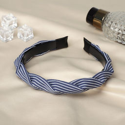 Цена за 2 шт. Ободок для волос «Амалия», полосы, 2 см, МИКС